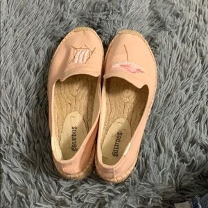 Pink Beach Soludos size 5.5